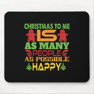 Weihnachten für mich mousepad
