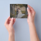 Weihnachten für Neuvermählte Foto Weihnachtskarte Flyer (Gruppe)