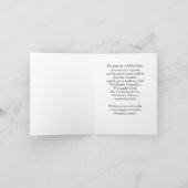 Weihnachten für Reverend und ihr Ehemann Karte (Innenseite)