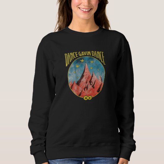 Weihnachten für Tanz Gavin Dance Lovers Liebe Tanz Sweatshirt (Vorderseite)