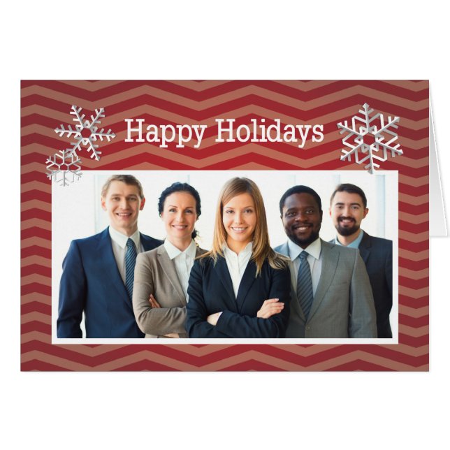 Weihnachten für Unternehmen Maßgeschneidertes Foto (Vorderseite (Horizontal))