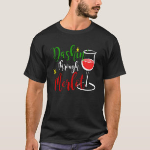 Weihnachten für Weinliebhaber durch den Merlot T-Shirt