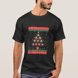 Weihnachten Fußball Weihnachtsbaum Lichter Weihnac T-Shirt