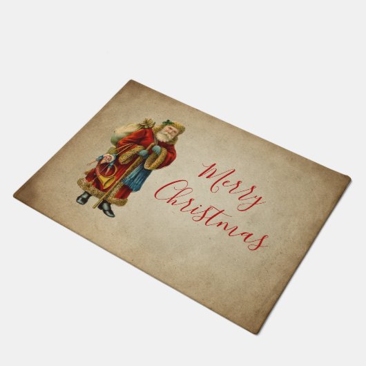 Weihnachten Fußmatte (Schrägansicht)