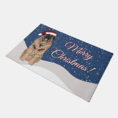 Weihnachten Fußmatte (Schrägansicht)