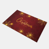 Weihnachten Fußmatte (Schrägansicht)