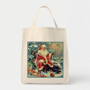 Weihnachten Fütternd Leinwand Weihnachten Tasche