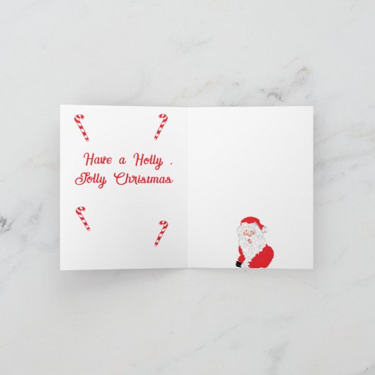 Weihnachten G Card : Frohe Weihnachten (Innenseite)