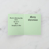 Weihnachten G Card : Frohe Weihnachten (Innenseite)