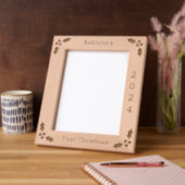 Weihnachten Geätzte Rahmen (Links)