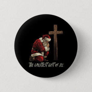 Weihnachten Gebet Lebhafter Jesus Geborener Weihna Button