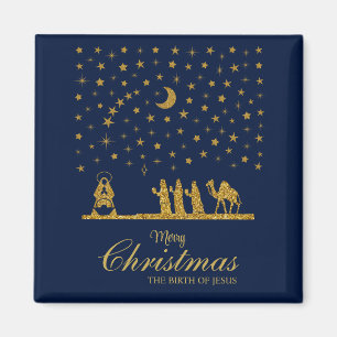 Weihnachten, Geburt Jesu, Drei Könige Magnet
