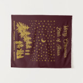 Weihnachten, Geburt Jesu Wandteppich (Vorderseite (Horizontal))