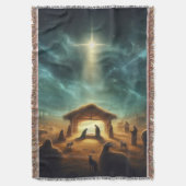 Weihnachten/Geburt/Jesus Decke (Vorderseite Vertikal)