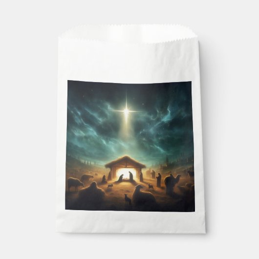 Weihnachten/Geburt/Jesus Geschenktütchen (Vorderseite)