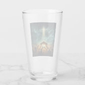 Weihnachten/Geburt/Jesus Glas (Rückseite)