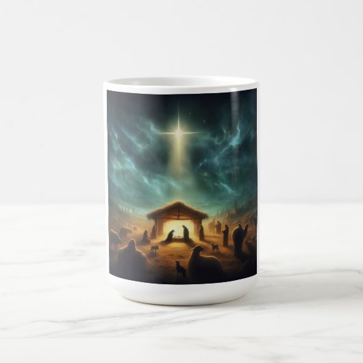 Weihnachten/Geburt/Jesus Kaffeetasse (Mittel)