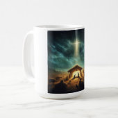 Weihnachten/Geburt/Jesus Kaffeetasse (Vorderseite Links)