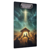 Weihnachten/Geburt/Jesus Klemmbrett (Rechts)