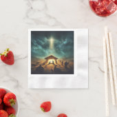 Weihnachten/Geburt/Jesus Serviette (Beispiel)