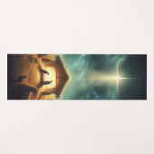 Weihnachten/Geburt/Jesus Yogamatte (Vorderseite (Horizontal))
