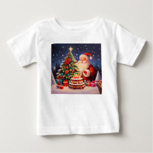 Weihnachten Geburtstag 10 Baby T-shirt