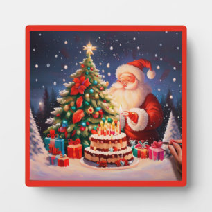 Weihnachten Geburtstag 11 Fotoplatte