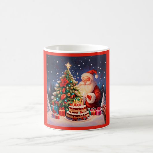 Weihnachten Geburtstag 11 Kaffeetasse (Mittel)