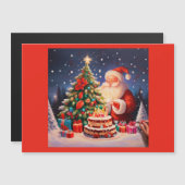 Weihnachten Geburtstag 11 Magnetkarte (Vorne/Hinten)