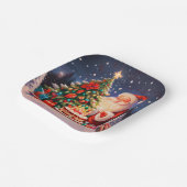 Weihnachten Geburtstag 11 Pappteller (Gewinkelt)