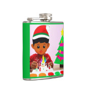 Weihnachten - Geburtstag 4 Flachmann (Rechts)