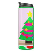 Weihnachten - Geburtstag 4 Thermosbecher (Nach rechts gedreht)