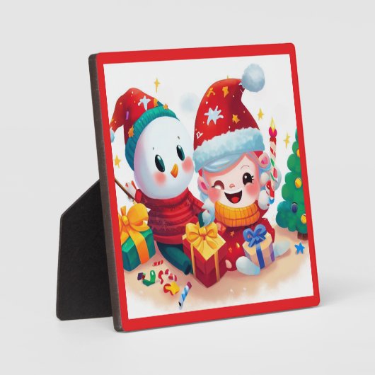 Weihnachten - Geburtstag 5 Fotoplatte (Vorderseite)