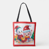 Weihnachten - Geburtstag 5 Tasche (Rückseite)