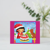 Weihnachten - Geburtstag 7 (Stehend Vorderseite)