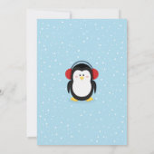 Weihnachten Geburtstag Einladung Kinder (Rückseite)