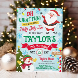 Weihnachten Geburtstag Einladung Kinder