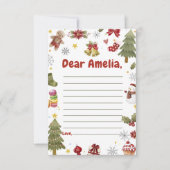 Weihnachten Geburtstag Kapsel Notiz Karte (Vorderseite)