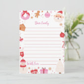 Weihnachten Geburtstag Kapsel Notiz Karte (Stehend Vorderseite)