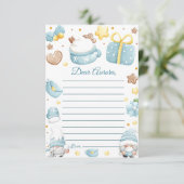 Weihnachten Geburtstag Kapsel Notiz Karte (Stehend Vorderseite)