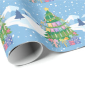 Weihnachten Geburtstag Umschlag Papier Dec 25 Gesc Geschenkpapier (Rolleneckpunkt)