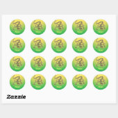 Weihnachten Gecko / Salamander / Lizard Sticker 1 (Blatt)