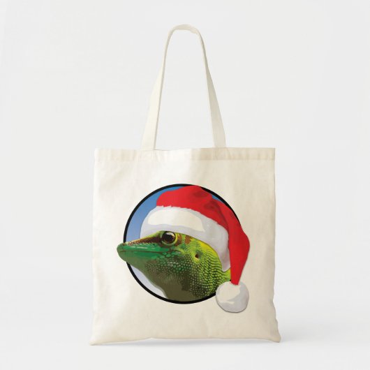 Weihnachten Gecko - Tasche des Haushalts  (Vorne)