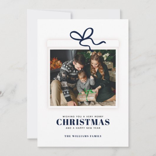 Weihnachten Gegenwart Foto Custom (Vorderseite)