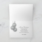 Weihnachten - Geheime Pal - Silberbälle - Rosa/Lil (Innenseite)