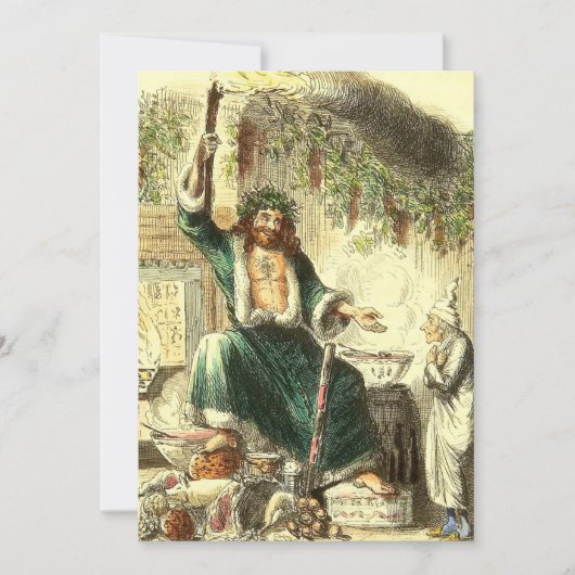 Weihnachten, Geist der Weihnachten Gegenwart (Vorderseite)