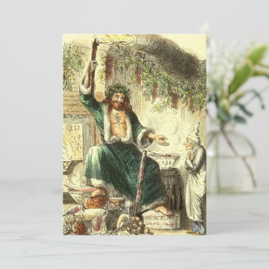 Weihnachten, Geist der Weihnachten Gegenwart (Stehend Vorderseite)