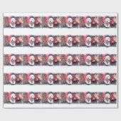 Weihnachten - Gekritzel - Tripp Geschenkpapier (Flach)