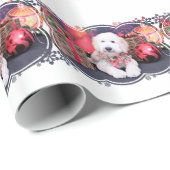 Weihnachten - Gekritzel - Tripp Geschenkpapier (Rolleneckpunkt)