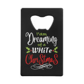 Weihnachten Geldbeutel Flaschenöffner (Vorderseite)